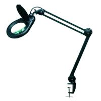 44-311-0601 EUROSTAT LED Magnifier Lamp with Table Clamp Mount, 5dioptre, 127mm Lens Dia.
