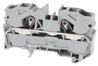 2010-1201 WAGO  TOPJOB S, 2010 Series Grey, 10mm², Single-Level, Push-In Cage Clamp Termination, ATEX, IECEx