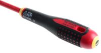 be-8050s Bahco Slotted  Screwdriver, 5.5 x 1 mm Tip, 125 mm Blade, VDE/1000V, 247 mm Overall