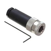 t4010008031-000 TE Connectivity Circular Connector, 3 Contacts, Cable, M8 Connector, Plug, Female, IP67, M8 Series