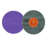 7100331745 3M 1187C Ceramic Grinding Disc, 50mm, 60+ Grade, 50 in pack