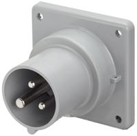 2433293 Scame IP44 Blue Panel Mount 2P + E Industrial Power Plug, Rated At 32A, 230 V