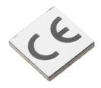 419-0135 RS PRO Adhesive Pre-Printed Adhesive Label-CE-. Quantity: 50