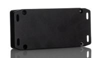 1590wn1flbk Hammond 1590 Series Black Die Cast Aluminium Enclosure, IP65, Flanged, 40 x 66 x 121mm