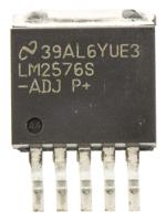 lm2576s-adjnopb Texas Instruments, LM2576S-ADJ/NOPB Step-Down Switching Regulator, 1-Channel 3A Adjustable 6-Pin, D2PAK