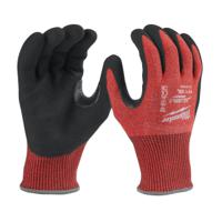 4932479915 Milwaukee Cut Level Red Work Gloves, Size 11, Nitrile Coating