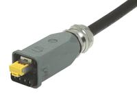 09451151760 HARTING Han 3A RJ45 Series Male RJ45 Connector, Cable Mount, Cat6