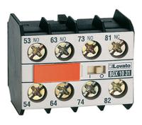 11bgx1031 Lovato Auxiliary Contact, 4 Contact, 1NC + 3NO, DIN Rail Mount BG