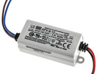 apv-8-12 MEAN WELL LED Driver, 12V Output, 8W Output, 0 → 670mA Output, Constant Voltage