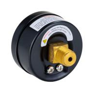 235-1296 RS PRO BSP 1/4 Analogue Pressure Gauge 160psi Back Entry 50mm Outside Diameter