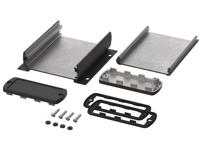 84308100hmt1-abph-800-0100-wl Bopla Alubos (Set) Series Black Aluminium General Purpose Enclosure, IP65, Flanged, Black Lid, 82 x 32 x 100mm