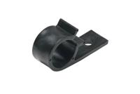 211-70100-6d10-pom-bk HellermannTyton Black Polyacetal D-shaped clip, 10mm Max. Bundle