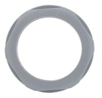53019060 Lapp Grey Fibreglass PA Cable Gland Locknut, PG29 Thread, IP68