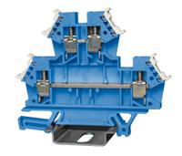 242-0526 RS PRO Blue, 2-Level, Cage Clamp Termination