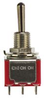 4-1825139-2 TE Connectivity Toggle Switch, Panel Mount, On-On-(On), DP3T, Wire Lug Terminal, 120 V ac, 28V dc