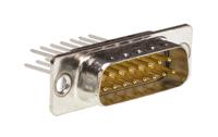 09670155607 HARTING 0967 15 Way Panel Mount D-sub Connector Plug, 2.74mm Pitch