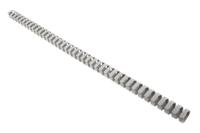 136-9938 RS PRO Grey Slotted Flexible Panel Trunking - Flexible Slot, W20 mm x D20mm, L0.5m, Polypropylene