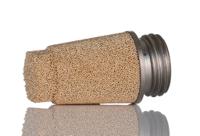 0670-00-13 Legris 0670 Sintered Bronze 12bar Pneumatic Silencer, Threaded, G 1/4 Male