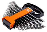 6msh8 Bahco 6M Series 8-Piece Spanner Set, 6 x 7, 8 x 9, 10 x 11, 12 x 13, 14 x 15, 16 x 17, 18 x 19, 20 x 22 mm