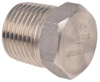 826-7028 RS PRO Stainless Steel Pipe Fitting, Straight Hexagon Hexagon Plug, Male R 1/2in