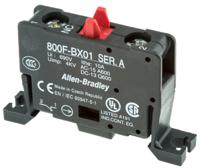 800f-nx-bx01 Allen Bradley 800F Series Contact Block, 600V, 1NC