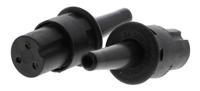 px0631 Bulgin Miniature Power Connector Cable Mount Socket, 3P, 3A, 50 V ac