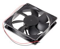 541-5110 RS PRO Axial Fan, 12 V dc, DC Operation, 151.2m³/h, 5W, 370mA Max, 120 x 120 x 25mm