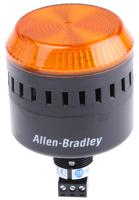 855pc-b24le522 Allen Bradley 855PC Series Amber Sounder Beacon, 24 V ac/dc, Panel Mount, 103dB at 1 Metre