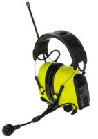 mt73h7a4410eu 3M PELTOR LiteCom Plus Wireless Speak & Listen Electronic Ear Defenders with Headband, 32dB, Yellow, Noise Cancelling