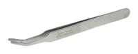 5-061 Bernstein 115 mm, Stainless Steel, Flat; Rounded, ESD Tweezers