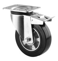 3677iep160p63 Tente Braked Swivel Castor Wheel, 350kg Capacity, 160mm Wheel