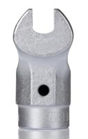 7710070 Gedore 8791 Series Square Spanner Head, 10 mm, Chrome Finish