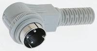 932910117-mawi-6100 Hirschmann, MAWI 6 Pole Right Angle Din Plug, DIN 45322, 4A, 34 V ac/dc IP30, Screw Lock, Male, Cable Mount