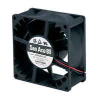 9g0824g102 Sanyo Denki 9G Series Axial Fan, 24 V dc, DC Operation, 152.9m³/h, 13.4W, 560mA Max, 80 x 80 x 38mm