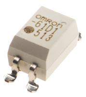 g3vm-61d1 Omron G3VM Series Solid State Relay, 0.5 A Load, Surface Mount, 60 V ac Load, 1.3 V Control