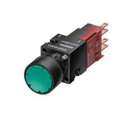 3sb2206-0af01 Siemens 3SB2206 Series Illuminated Push Button, 16mm Cutout, SPST
