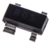 sr05tct Semtech SR05.TCT, Uni-Directional TVS Diode Array, 500W, 4-Pin SOT-143