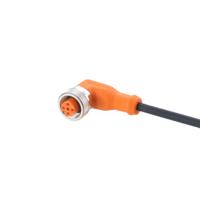 evc088 ifm electronic Right Angle Female 1 way M12 to Unterminated Sensor Actuator Cable, 25m