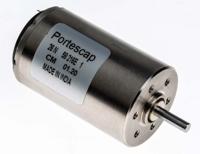 26n58-216e1 Portescap Brushed DC Motor, 5.75 W, 12 V dc, 17.3 mNm, 4700 rpm, 3mm Shaft Diameter