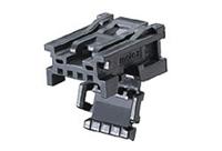 34791-0040 Molex, Mini50 Automotive Connector Socket Black Cable Mount 4 Way, Crimp Termination