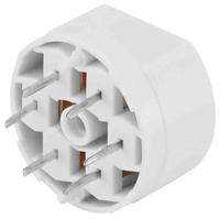 31-940 PCB plug-in base LL connector axial