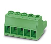 1913523 Phoenix Contact, 10.16mm Pitch, PC 6/ 4-ST-10.16, 4 Way, , Pluggable Terminal Block, Plug, Plug-In, Screw Termination,