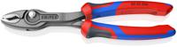 82-02-200-sb Knipex TwinGrip Gripping Pliers, 200 mm Overall, Pointed, Straight Tip
