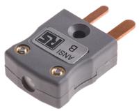 769-1094 RS PRO Miniature Thermocouple Connector for Use with Type B Thermocouple, 4mm Probe, ANSI, RoHS Compliant Standard