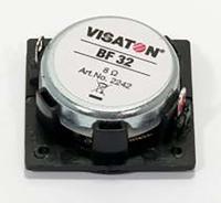 bf-32-4-ohm Visaton 32mm dia 2W nom Full Range Speaker Driver, 8Ω