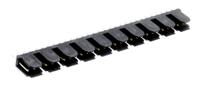 76384-303lf Amphenol Communications Solutions Dubox Series Straight Through Hole PCB Header, 3 Contact(s), 2.54 mm Pitch, 1 Row,