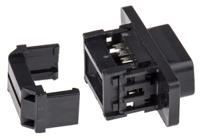 a-dsf-09lpiiifp ASSMANN WSW A-DSF 9 Way Right Angle Cable Mount D-sub Connector Plug, 2.54mm Pitch