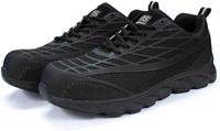 rs4010011 RS PRO Men's Black Fibreglass Toe Capped Safety Trainers, UK 11, EU 46