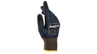 3450003-6 Mapa ULTRANE 500 Black Nitrile Work Gloves, Size 6, Nitrile Coating