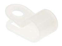 479-544 RS PRO Natural Nylon cable clamp, 6.35mm Max. Bundle